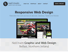 Tablet Screenshot of neilirwin.co.uk